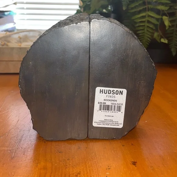 NWT Hudson Finds Pink/Purple Geode Bookends - Picture 4 of 5